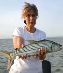 Tourist Catch of the day - local game fishing